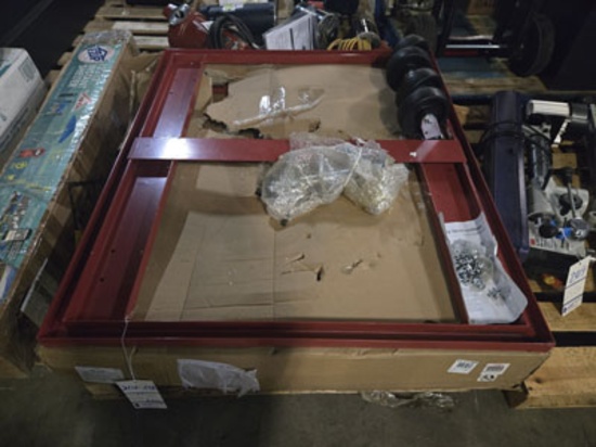 Pallet Dollies W/ Floor Locks 48 X 42" - 48j089b