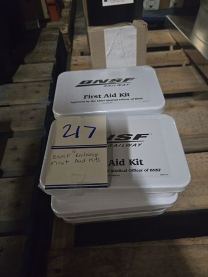6 Bnsf Railway First Aid Kits