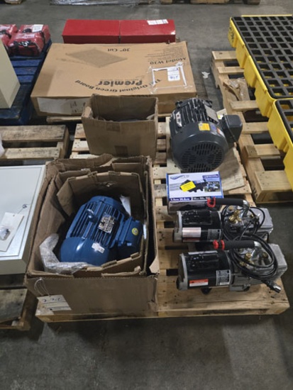 Skid Of Motors & Pumps