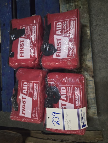 4 Grainger First Aid Kits