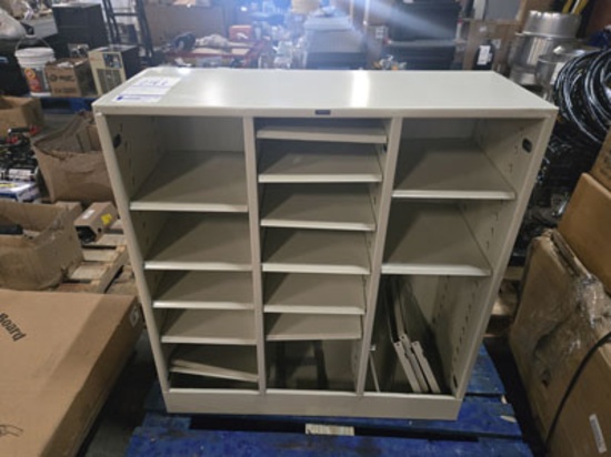 Tennsco Sorter Cabinet 30.5x 11.5 X 33"