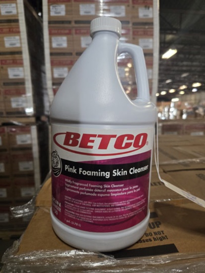 48 Gallons Betco Pink Foaming Skin Cleanser 75004-00