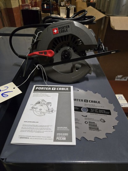 Porter Cable 7-1/4" Circular Saw Pce300. - Corded