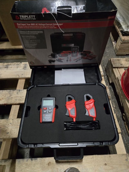 Triple Dual Imput True Rms Ac Voltage / Current Data Logger - Model: Acdl200.