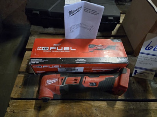 MILWAUKEE M18 FUEL BATTERY POWERED OSCILLATING MULTI-TOOL 2836-201