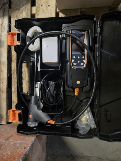 Testo 310 Electronic Residential Flue Gas & Combustion Analyzer Kit Model: 0632 3104
