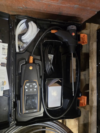 Testo 310 Electronic Residential Flue Gas & Combustion Analyzer Kit Model: 0632 3104