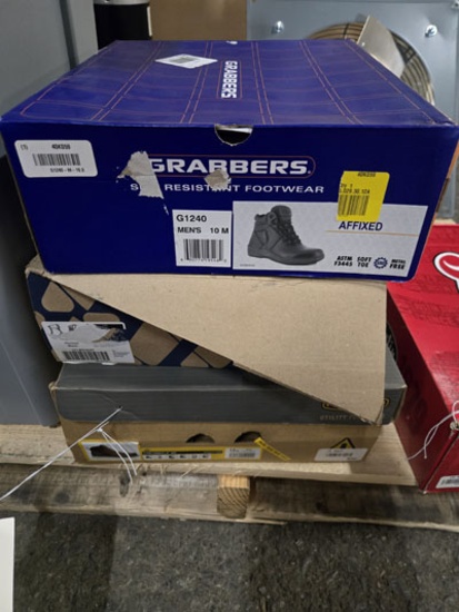 3 PAIRS MEN WORK SHOES