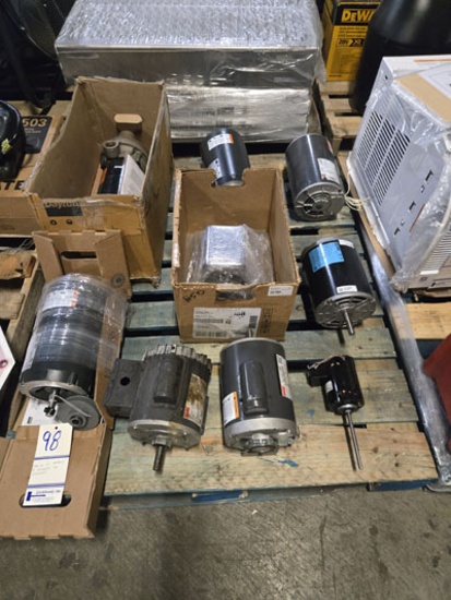 SKID OF MOTORS & PUMPS AS SHOW.