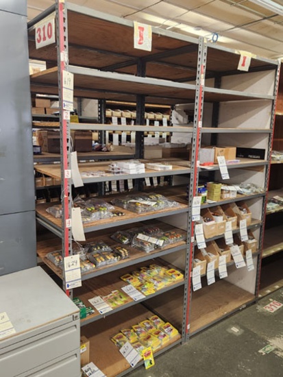 4 SECTION OF SHELVING 36 X 24 X 84