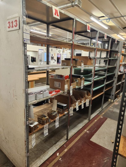 4 SECTION OF SHELVING 36 X 24 X 87