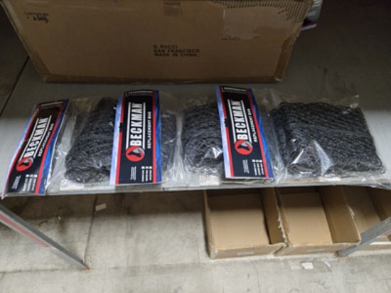 3 BECKMAN REPLACEMENT COATED BAGS 22 X 27"