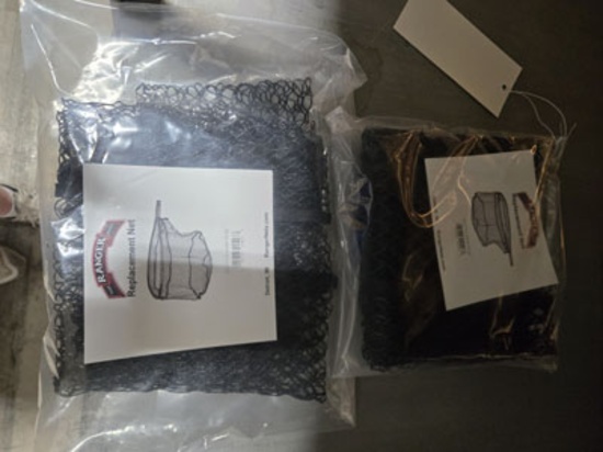 2 RANGER REPLACEMENT NETS - FITS HOOP UP TO 22" MODEL 2222