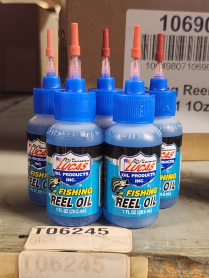 5 LUCAS FISHING REEL OIL 1 OZ