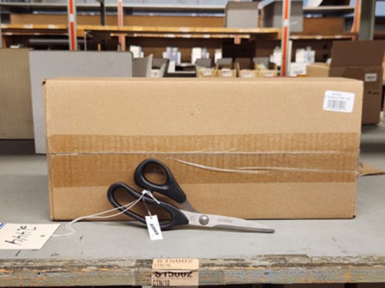 1 BOX OF 25 BAKER 9" SS SCISSORS