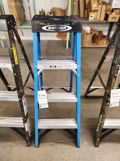 4' WERNER BLUE STEP LADDER