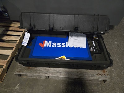 Massload Lcd Weighpad In Pelican Case - 40,000lb Capacity