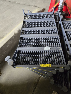 6 Tri- Arc Adj Height Work Platforms 5" To 8" Ht 24" W X 48" L