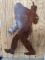 Big Foot Middle Finger Metal Cutout