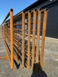 5- 24ft Free Standing Panels