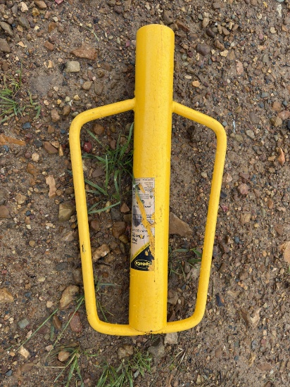 Post Hole Driver - Yellow
