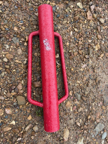 Tractor Supply Post Hole Driver - Red