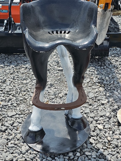Aluminum Horse Tail Stool