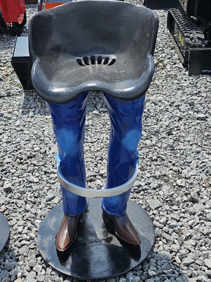 Aluminum Cowboy Stool