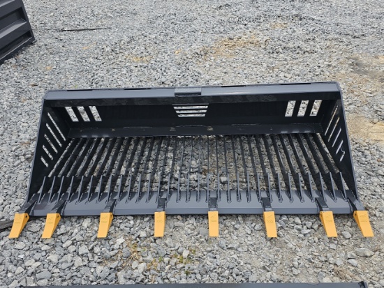 Landhonor skid steer 78" rock bucket