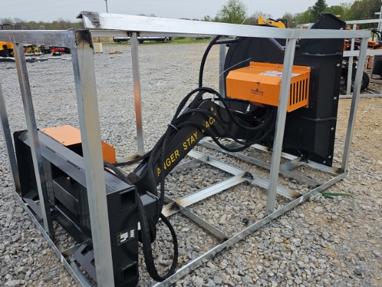Landhonor Skid Steer Articulating Brush Cutter