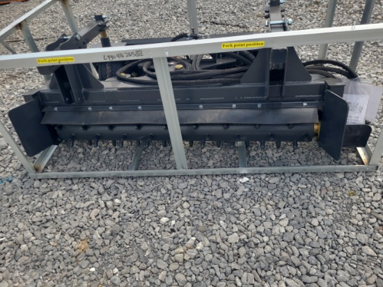 Landhonor 72" Skid Steer Power Rake