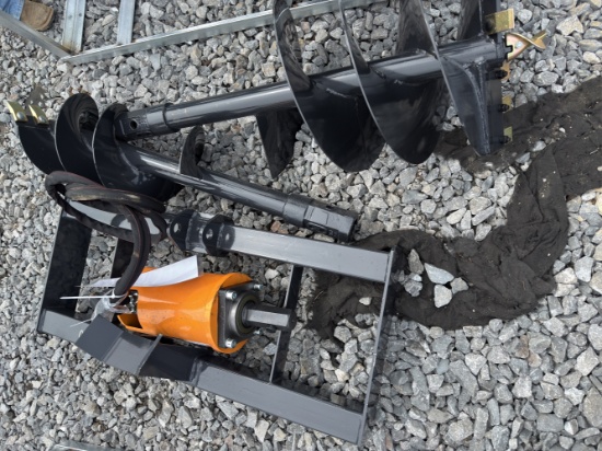 Wolverine Skid Steer Auger Drive & Bit