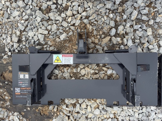 Quick Attach Skid Steer Plate
