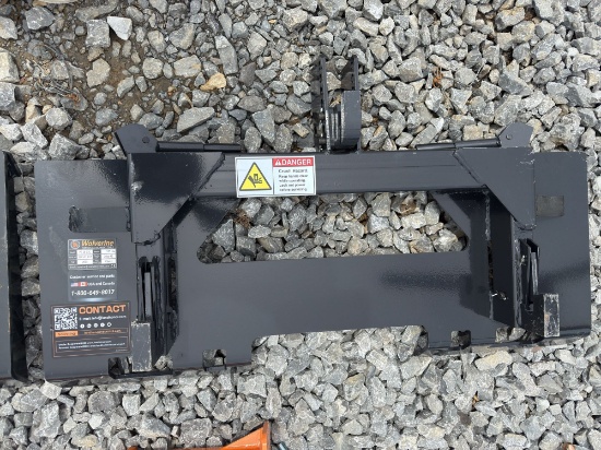 Quick Attach Skid Steer Plate