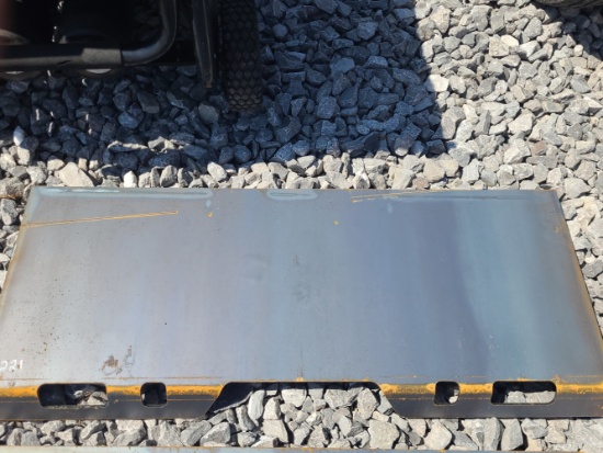 Skid Steer Plate
