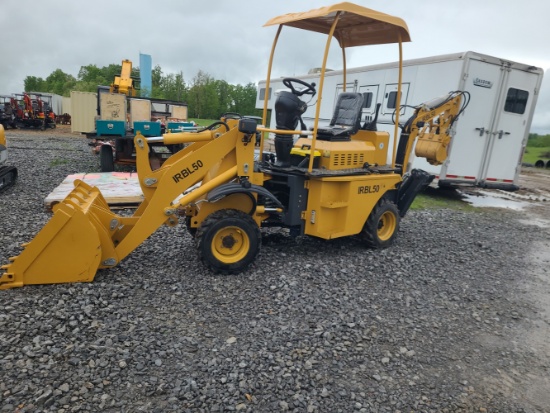 IRBL 50 Articulated loader/backhoe
