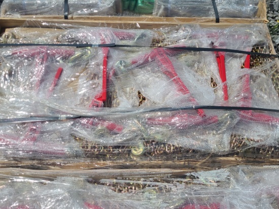 Pallet of chains & binders