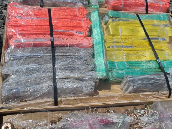 Landhonor Pallet of Webbing Slings