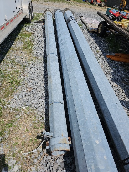 ONE Galvanized Utility Light Pole