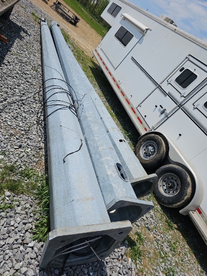 ONE Galvanized Utility Light Pole