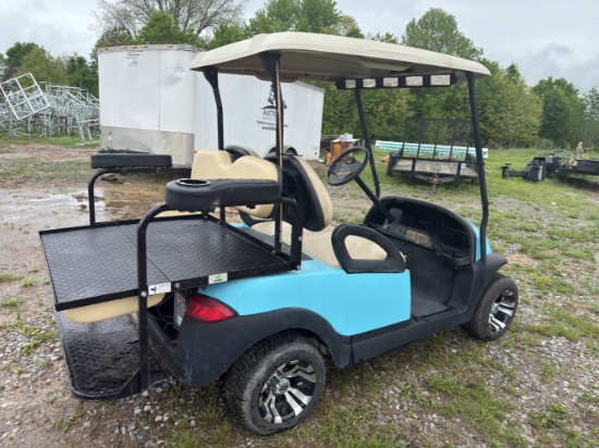 Golf Cart Warehouse Blue Golf Cart