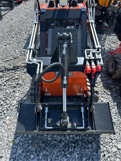 Future Orange Skid Steer Loader