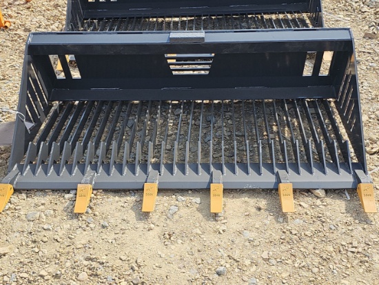 LandHonor 66" Skid Steer Rock Bucket