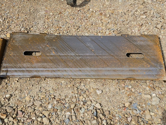 Skid Steer Quick Attach Plate