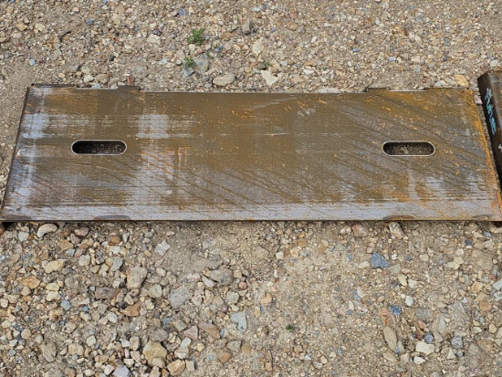 Skid Steer Quick Attach Plate