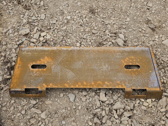 Skid Steer Quick Attach Plate
