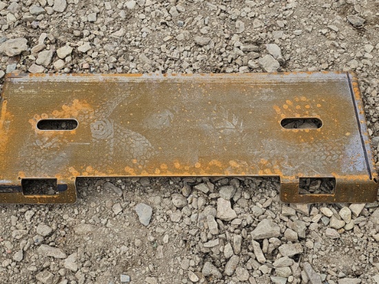 Skid Steer Quick Attach Plate