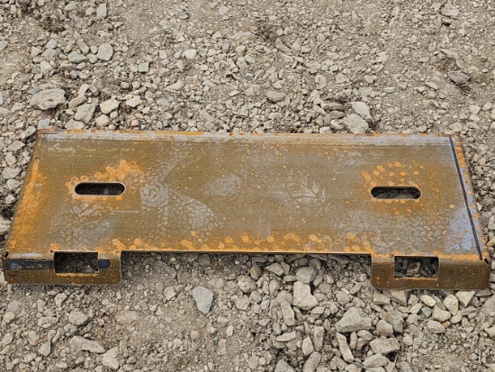 Skid Steer Quick Attach Plate
