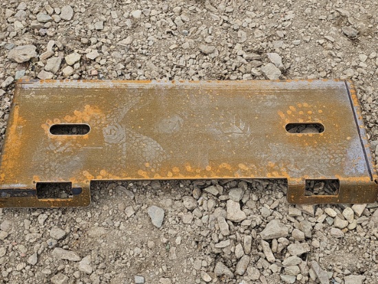 Skid Steer Quick Attach Plate