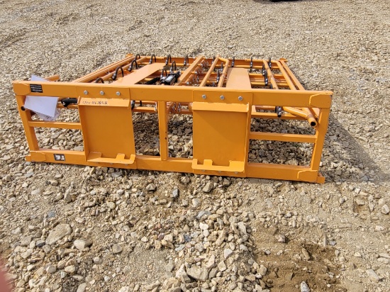 Skid Steer Hay Accumulator Grapple